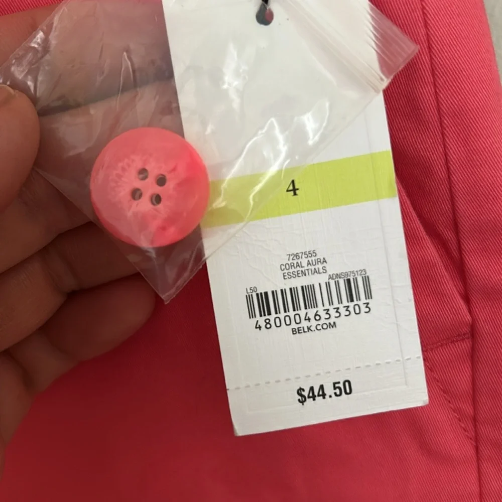 crown & ivy Women's Coral Shorts - Picture 3 of 7